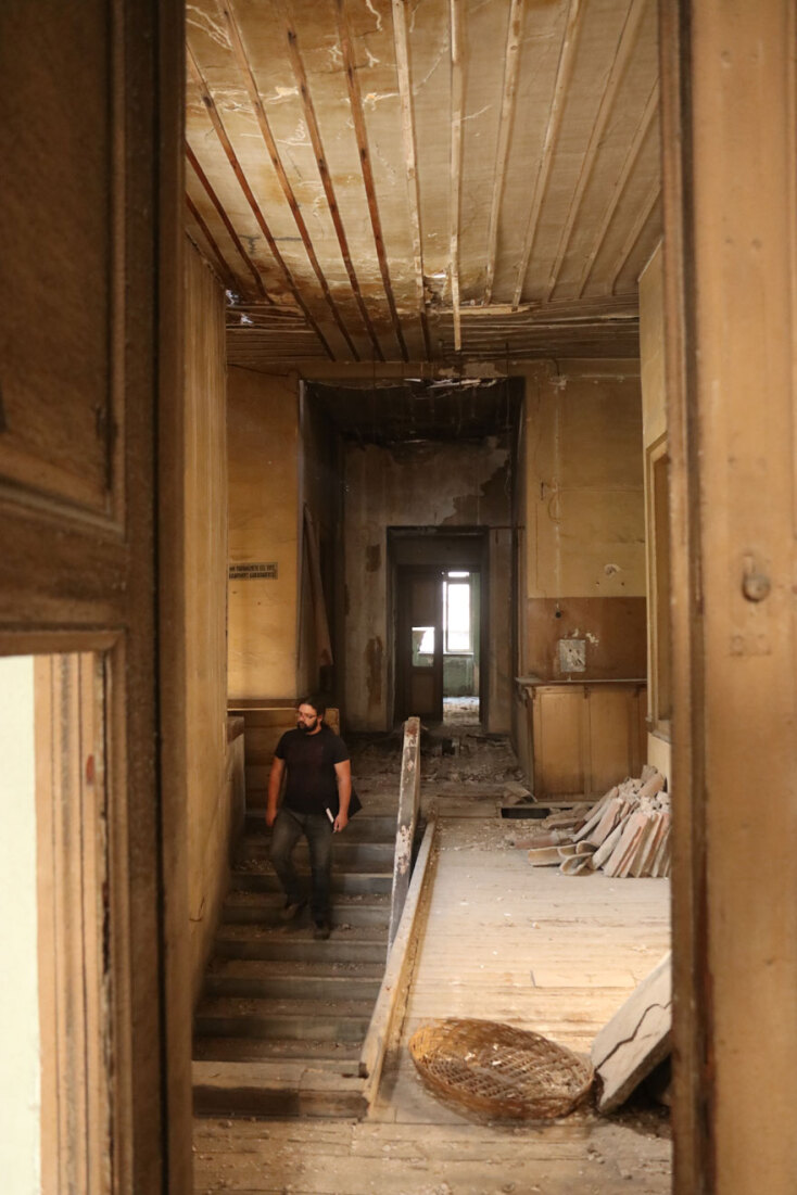 Εικόνες εγκατάλειψης στο Ελληνικό Ωδείο