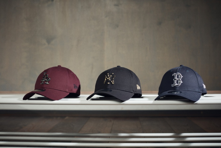 Τα καπέλα της New Era από τη συλλογή Wild Camo βγαίνουν σε διαφορετικά χρώματα και έχουν λογότυπο των ομάδω του MLB