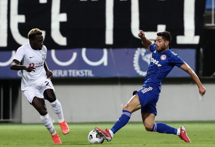 Ολυμπιακός - Νέφτσι: Στιγμιότυπο από τον αγώνα- πρόκριση για τους Πειραιώτες