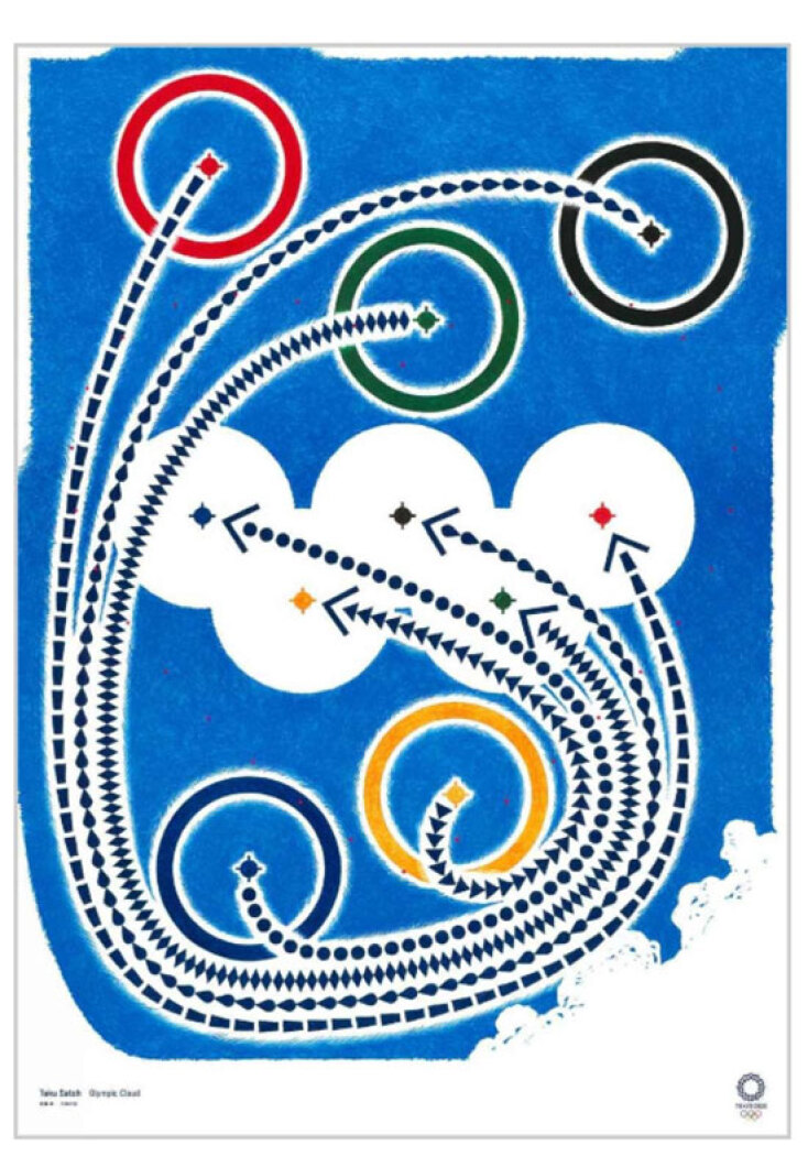 Τόκιο 2020: Η αφίσα των Ολυμπιακών Αγώνων OLYMPIC CLOUD/Taku Satoh