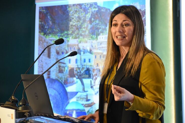 Η Υφυπουργός Τουρισμού Σοφία Ζαχαράκη