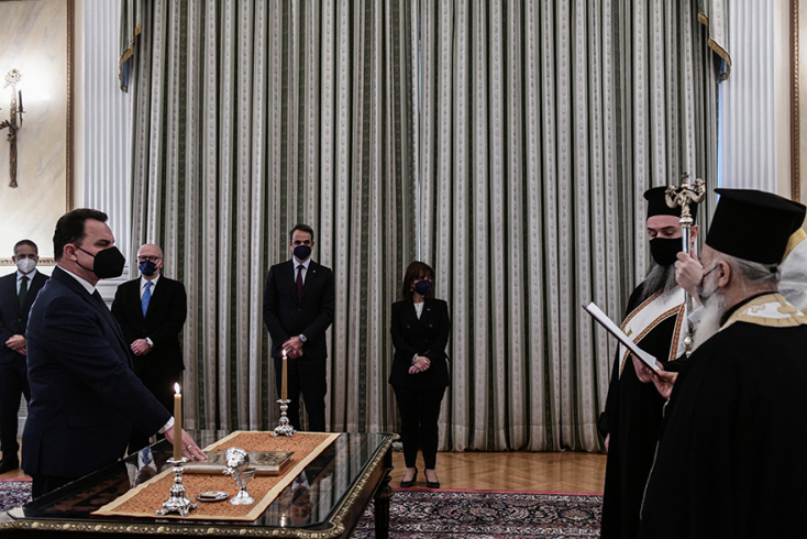 Ορκίστηκε ο Γιώργος Γεωργαντάς