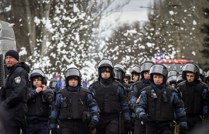 Αστυνομικές δυνάμεις της Ουκρανίας