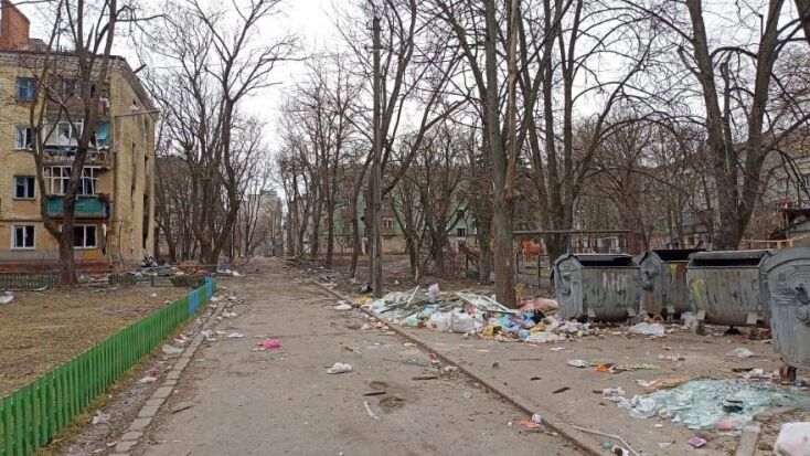 Πόλεμος στην Ουκρανία: Φωτογραφία από το πολιορκημένο Τσέρνιγκοφ