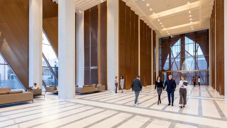 Ρωσία: Εικόνες από τον ουρανοξύστη που παρέδωσε το διάσημο αρχιτεκτονικό γραφείο Foster+Partners στην πόλη Γεκατέρινμπουργκ