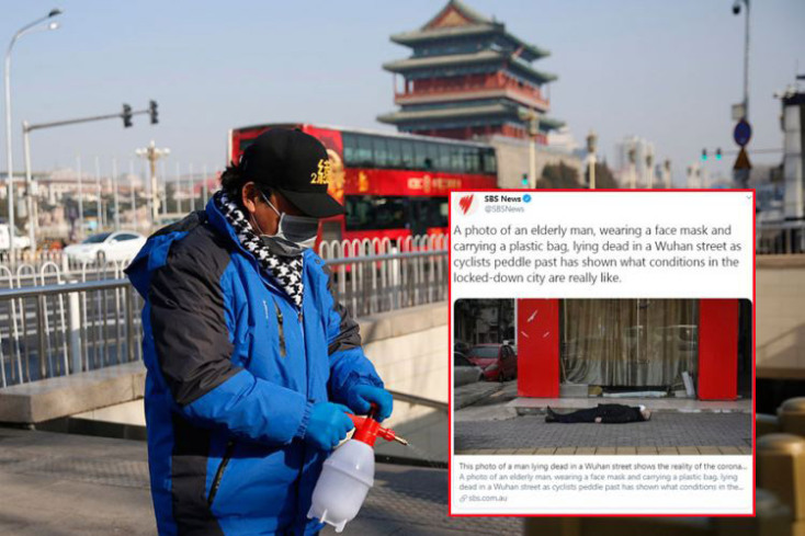 Τον νεκρό απαθανάτισαν δημοσιογράφοι του AFP  