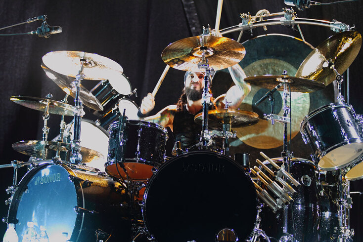 Ozzy Osbourne - Στιγμιότυπο από τη συναυλία του στην Αθήνα, τον Σεπτέμβριο του 2010