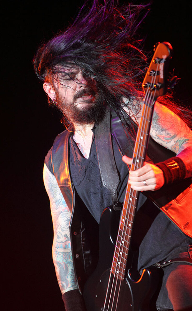 Ozzy Osbourne - Στιγμιότυπο από τη συναυλία του στην Αθήνα, τον Σεπτέμβριο του 2010