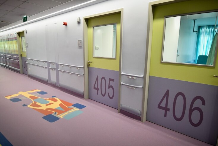 Η ανακαινισμένη Πανεπιστημιακή νοσηλευτική μονάδα των νοσοκομείων «Αγία Σοφία» και «Π. Και Α. Κυριακού» © EUROKINISSI / ΤΑΤΙΑΝΑ ΜΠΟΛΑΡΗ