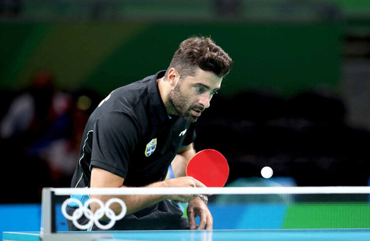 Παναγιώτης Γκιώνης (ΦΩΤΟ ΑΡΧΕΙΟΥ) - Ο Έλληνας πρωταθλητής του πινγκ πονγκ συμμετέχει για 5η φορά σε Ολυμπιακούς Αγώνες - Η ΕΡΤ δεν έδειξε τον αγώνα του στο Τόκιο 2020