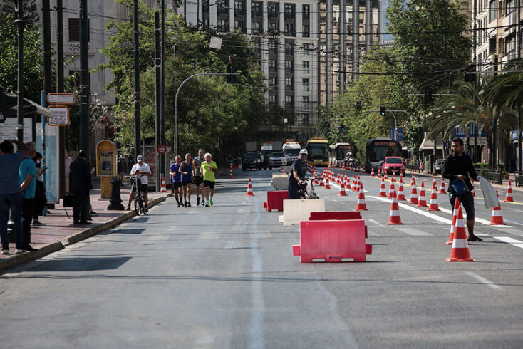 Ο «Μεγάλος Περίπατος της Αθήνας»: Περισσότερος χώρος για πεζούς και ποδηλάτες στην Πανεπιστημίου