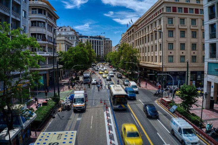 Μεγάλος Περίπατος της Αθήνας - Οδός Πανεπιστημίου