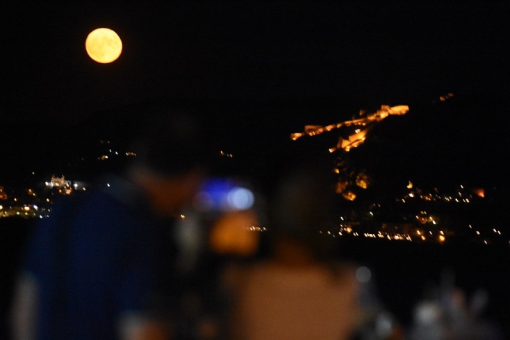 Πανσέληνος Αυγούστου 2021 στην Αργολίδα 