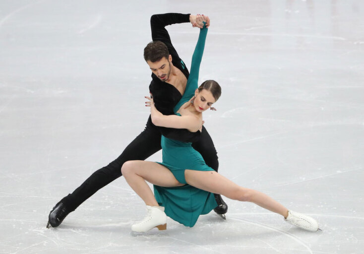 Γκαμπριέλα Παπαδάκη  -  Ευρωπαϊκό Πρωτάθλημα καλλιτεχνικού πατινάζ