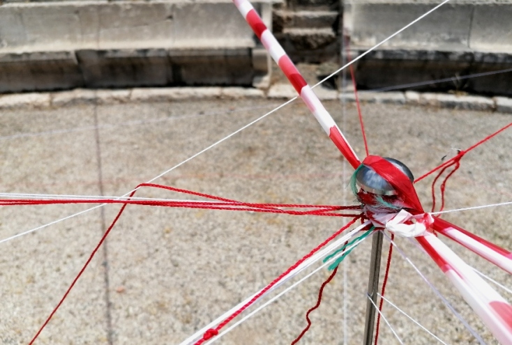 Αιμιλία Παπαφιλίππου, "Ιεροί λόγοι / COVID-19" στο μικρό θέατρο της Αρχαίας Επιδαύρου