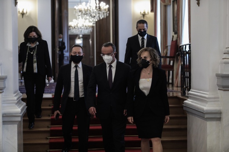 Ορκωμοσία της υποδιοικήτριας της Τράπεζας της Ελλάδος, Χριστίνας Παπακωνσταντίνου