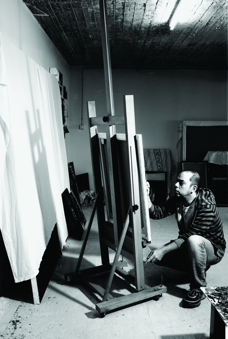 Ο καλλιτέχνης Αντώνης Τσακίρης