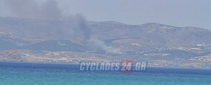 Φωτιά στην Πάρο 