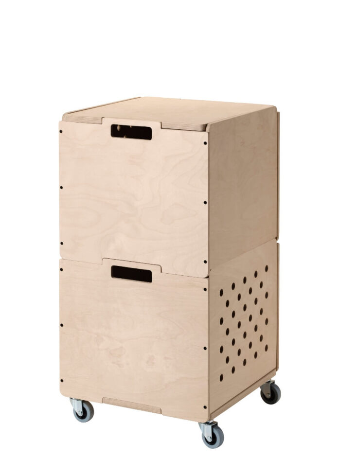 IKEA: συλλεκτική σειρά OMBYTE / Ξύλινα κουτιά