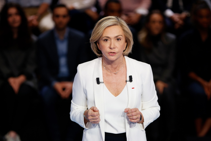 Η Βαλερί Πεκρές, ομιλία