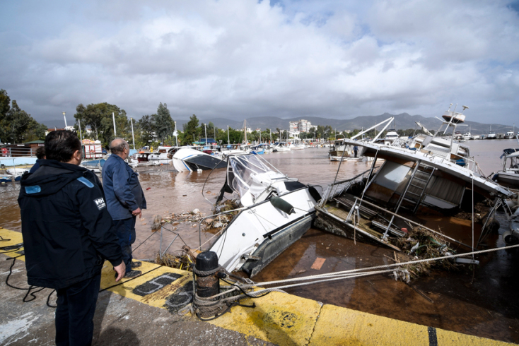Νέα Πέραμος, θεομηνία