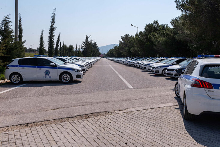 Επτά περιφέρειες ενισχύονται με 264 νέα περιπολικά 