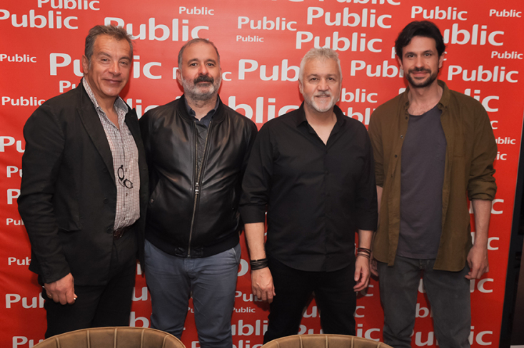 Σταύρος Θεοδωράκης, Δημήτρης Βραχνός, Σπύρος Πετρουλάκης, Ορφέας Αυγουστίδης