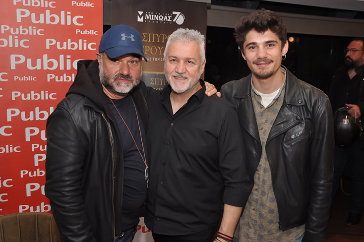 Σπύρος Πετρουλάκης, Κώστας Κωστόπουλος, Κώστας Νικούλι