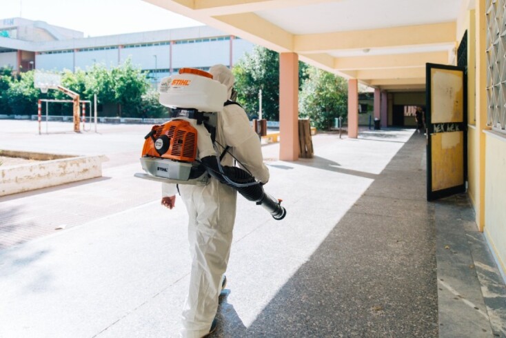 Δήμος Αθηναίων: Απολυμάνσεις και αντισηπτικά σε όλα τα σχολεία