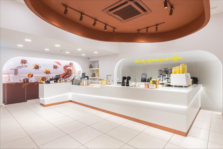 Coffee Qubes. Καφές με παγάκια από καφέ.