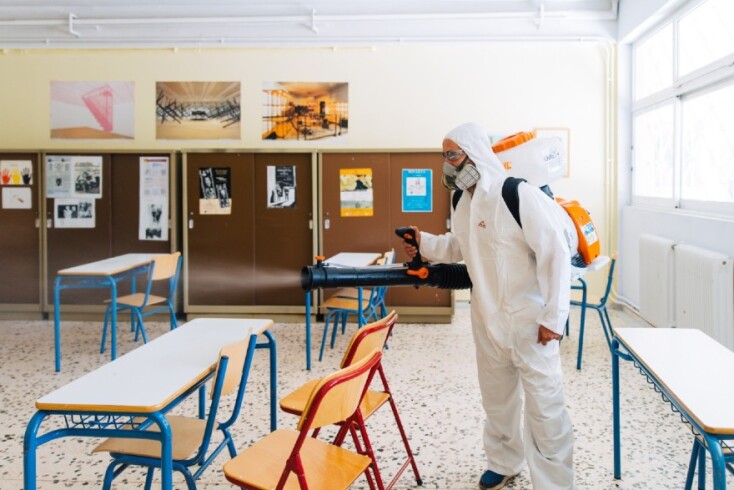 Δήμος Αθηναίων: Απολυμάνσεις και αντισηπτικά σε όλα τα σχολεία