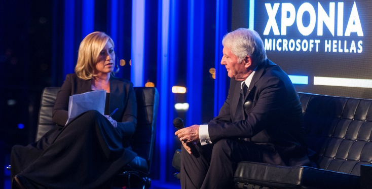 Η δημοσιογράφος κα. Σία Κοσιώνη συντόνισε τη βραδιά.