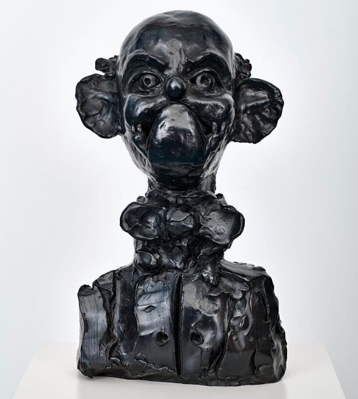 George Condo, The Bulgarian Banker, 2010. Βronze. Private Collection © George Condo, 2018 Courtesy of the artist, Skarstedt Gallery and SprüthMagers