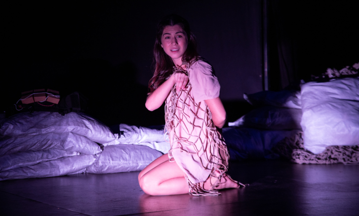 Από την παράσταση «Η Πολιορκία της Elusia»