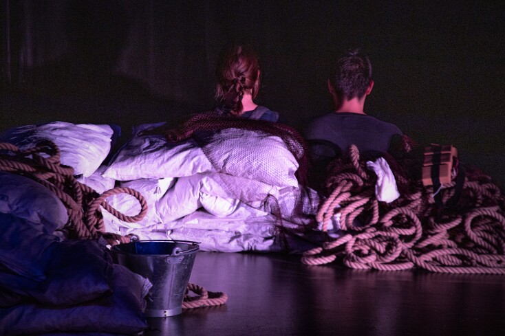 Από την παράσταση «Η Πολιορκία της Elusia»