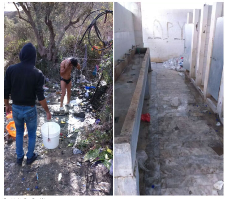 Μόρια, πρόσφυγες