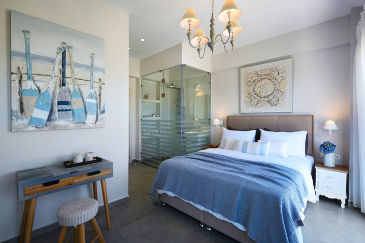 Soleado Luxury Villas, παραλία της Φούρκας, Κασσάνδρα Χαλκιδικής. 