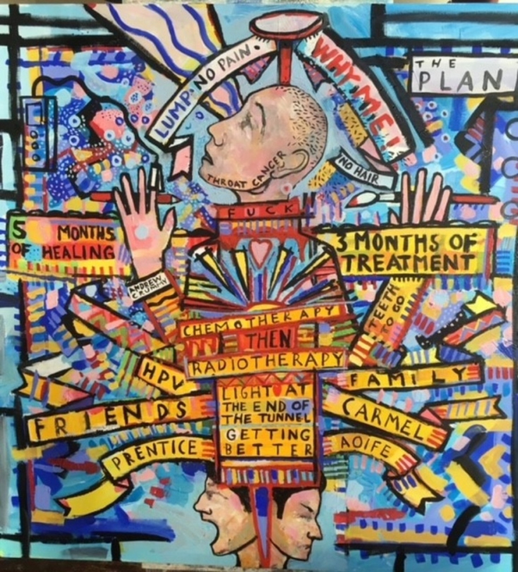 Πίνακας ζωγραφικής πρώην ασθενή με καρκίνο