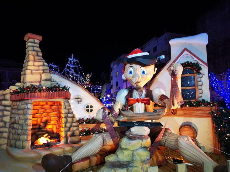 Ομοίωμα του Πινόκιο στον Βόλο