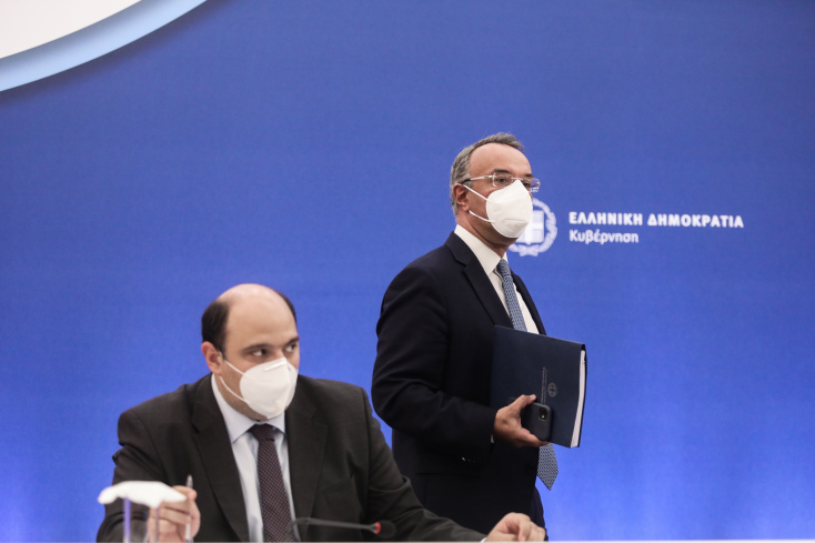 ΕΞΕΙΔΙΚΕΥΣΗ ΤΩΝ ΜΕΤΡΩΝ ΓΙΑ ΤΟΥΣ ΠΥΡΟΠΛΗΚΤΟΥΣ ΑΠΟ ΤΟΝ ΥΠ. ΟΙΚΟΝΟΜΙΚΩΝ ΧΡ. ΣΤΑΪΚΟΥΡΑ © EUROKINISSI/ΓΙΑΝΝΗΣ ΠΑΝΑΓΟΠΟΥΛΟΣ