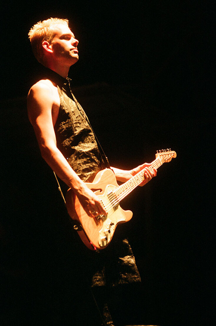 Placebo - Στιγμιότυπο από τη συναυλία του γκρουπ στην Ελλάδα το 1999