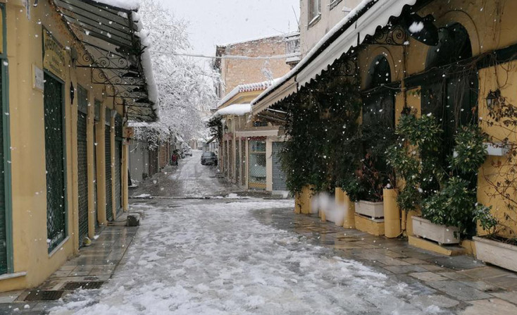 ΚΑΚΟΚΑΙΡΙΑ «ΜΗΔΕΙΑ» ΧΙΟΝΙΣΜΕΝΗ ΠΛΑΚΑ 