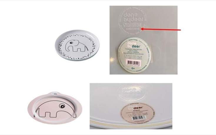 Ανάκληση παιδικών πιάτων από τον ΕΦΕΤ