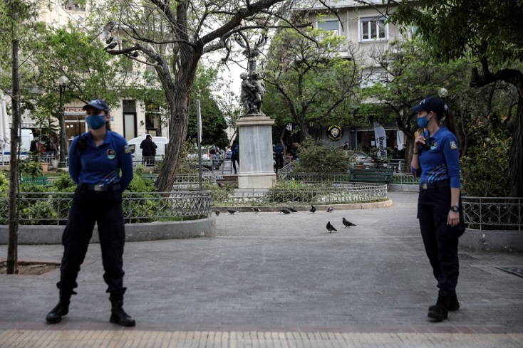 Κυψέλη: Η ομάδα «ΟΔΟΣ» στην πλατεία Αγίου Γεωργίου