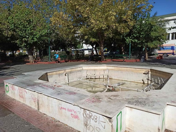 Πλατεία Αττικής πριν τις εργασίες