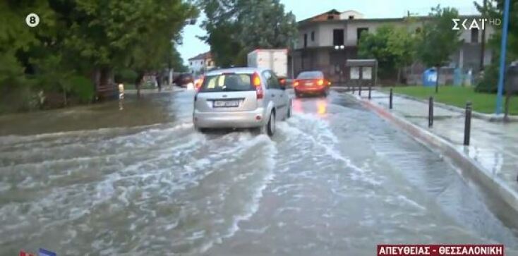Πλημμύρες στον Λαγκαδά