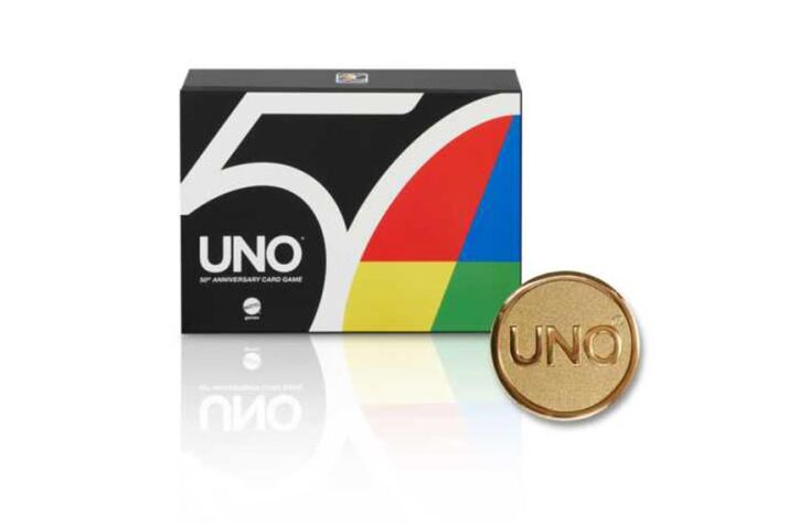 Η Mattel γιορτάζει την 50ή επέτειο του UNO