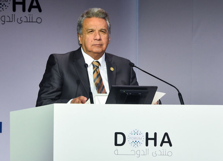 Ο πρόεδρος του Ισημερινού Λενίν Μορένο