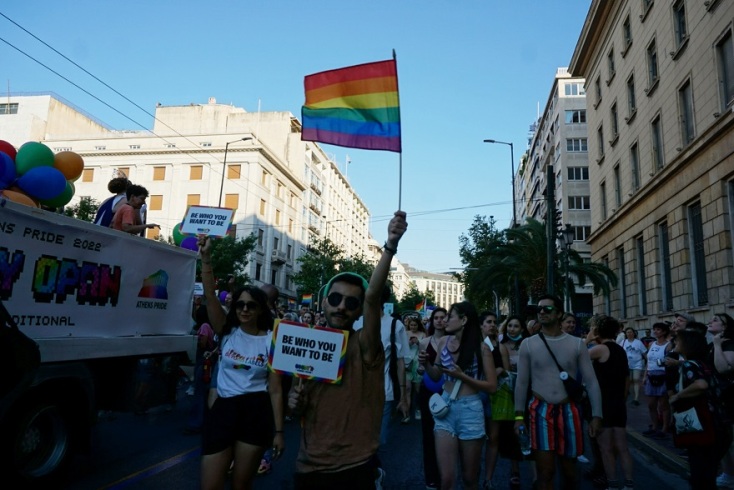 Athens Pride 2022: Εικόνες από την παρέλαση Υπερηφάνειας