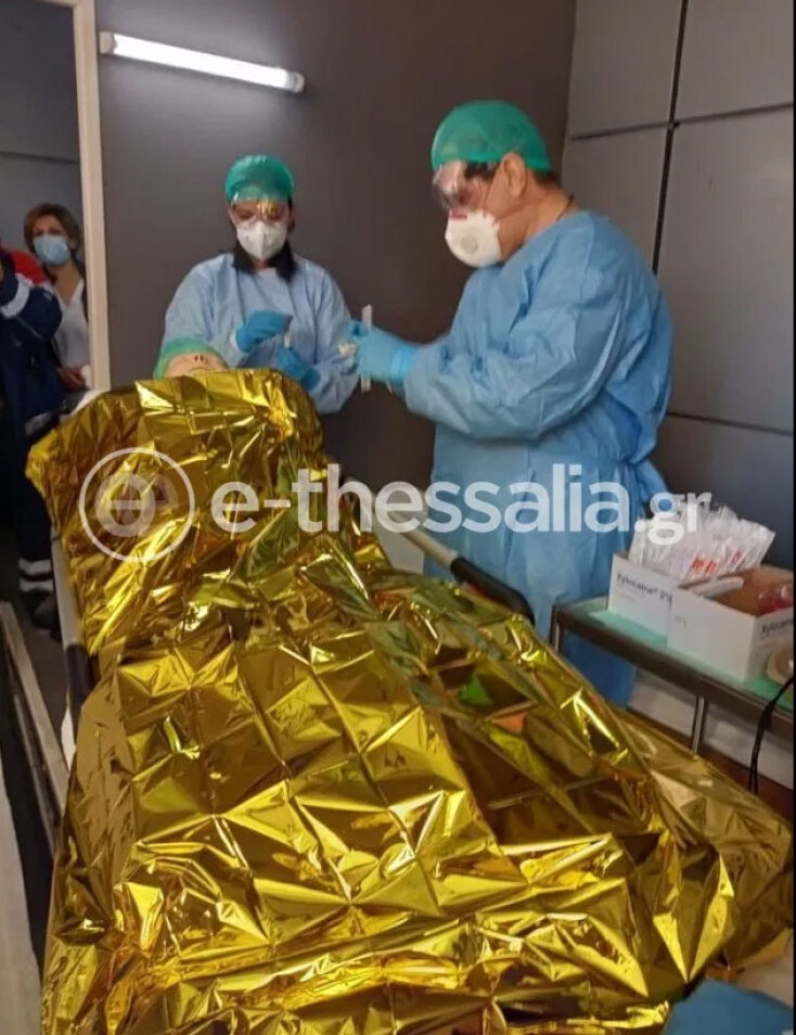 Άσκηση ετοιμότητας στο Νοσοκομείο Βόλου για τον κορωνοϊό 